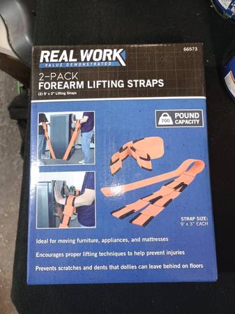 New Forearm lifting straps 1