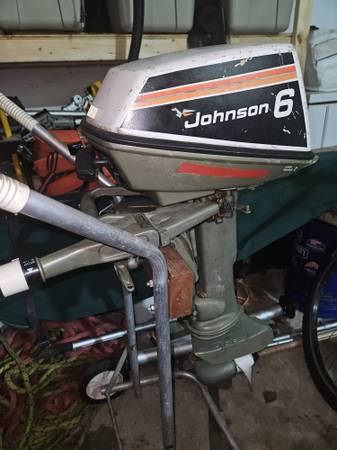 6 horse Johnson outboard (or best offer) 1