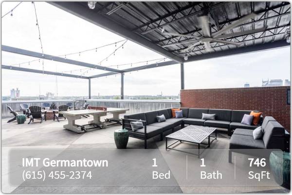 $1,895 / 1br - 746ft2 - Luxury fixtures, plentiful closet space, in home technology and more! (Nashville - First Tennessee Park)63904821654659121