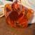 Vintage Viking Persimmon Amberina Orange Large Art Glass 8" Seated Dog Figurine 7 thumbnail