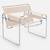 Authentic Knoll Wassily Chair Set In Canvas 2 thumbnail