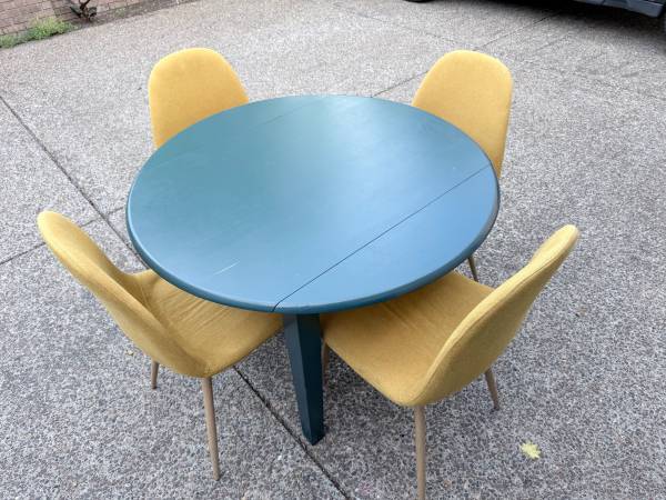 Dining table and chairs 1