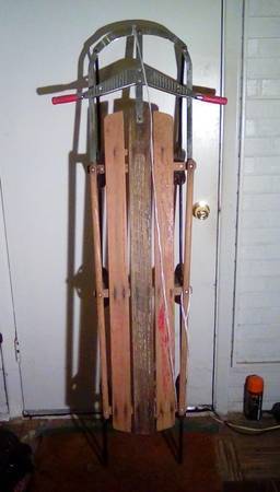 Vintage Big Snow SLED 1
