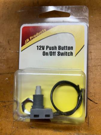 12v Push button on/off switch - New 1