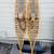 Pair of Canadian 10" x 56" wooden snow shoes 1 thumbnail