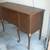 Old Brown Solid Wood Buffet Cabinet 6 thumbnail