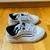 Vans Little Kids Hylane Shoe Size 1 US, Like New White Leather w Black Accents 8 thumbnail