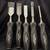 SET OF 5 VINTAGE CRAFTSMAN USA WF CHISELS 2 thumbnail