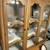 Antique Vintage Mahogany Kitchen Dishware Cabinet 13 thumbnail