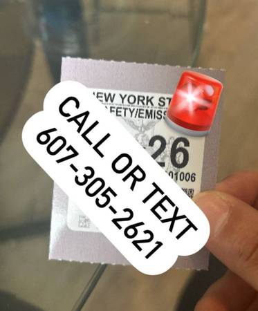 ALL CARS PASS STICKER….INSPECTION 1