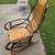Vintage 1990 Westby, Wisconsin Amish Bent Hickory Rocking Chair 3 thumbnail