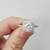 18k White Gold Halo Engagement Ring .31 TCW - discontinued 4 thumbnail