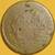 1807 U.S. DRAPED BUST HALF 1/2 CENT PENNY COIN (VG-Very Good) 2 thumbnail