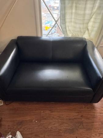 Black couch 1