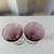 Elegant Vintage Amethyst Wine Glasses - Hand Blown Crystal Stemware - Set of 2 4 thumbnail