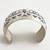 VTG. Navajo Signed Stamped Sterling Silver Cuff Bracelet 6 1/2 - 38.9g 3 thumbnail