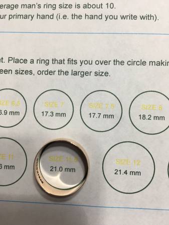 Gold ring - $550 (Elk River)63471283753475121