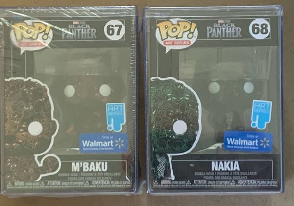 Black Panther Funko Pops 1