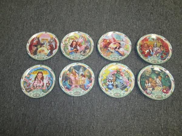 Wizard of Oz Music Box Plates - Full Set 1
