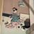 Japanese MCM Woodblock Print by Sadanobu Hasegawa III "Tea Ceremony” 2 thumbnail