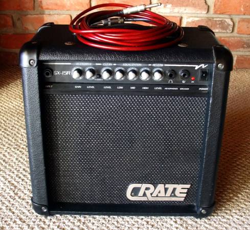 Crate GX-15R combo amp MINT! 1