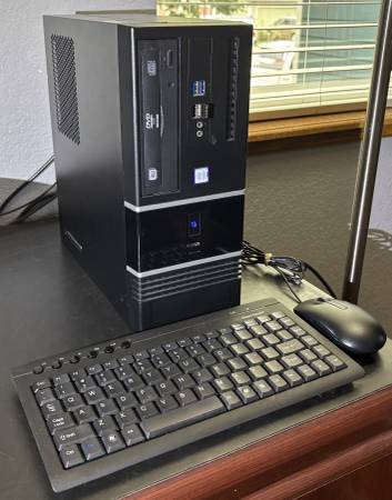 Desktop Tower PC, Intel i5-9400, 256GB NVMe SSD, 16GB DDR4, Win11Pro 1
