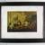 Antique (?) Wood Picture Frame with Glass Sheet and Antique (?) Prints 16 thumbnail