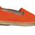 ANYA HINDMARCH ORANGE ESPADRILLES FLATS SIZE 38 13 thumbnail