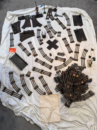 Lionel O gauge track switches accessories 1