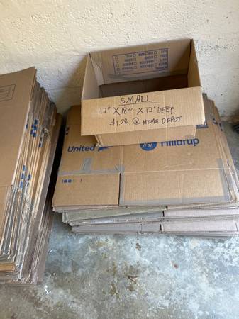 Moving Boxes - $1 and up 1