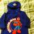 New 2009 Spiderman Marvel Pajamas Size 6/9M Fleece Winter PJS Footie 10 thumbnail