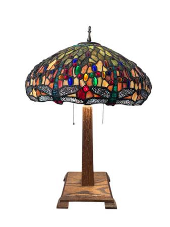 Gorgeous Dale Tiffany Dragon Fly Table Lamp 1