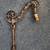1920 Antique Cast Iron Victorian Bridge Single Arm Floor Standing Lamp 3 thumbnail