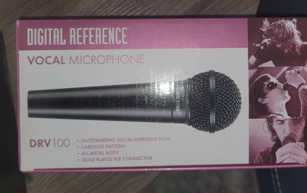 NEW Digital Reference Wireless Microphones TWO Avail DRV100 1