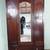 Antique Art Nouveau Edwardian Mahogany Double Wardrobe Armoire, 14 thumbnail