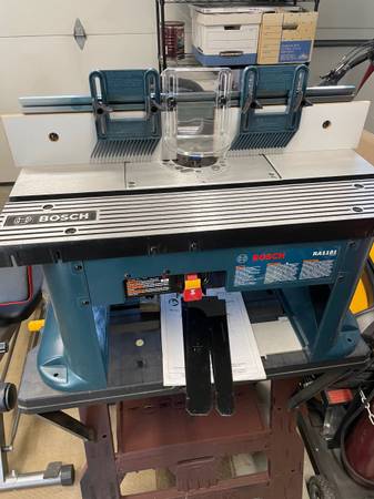 Router Table & Router 1