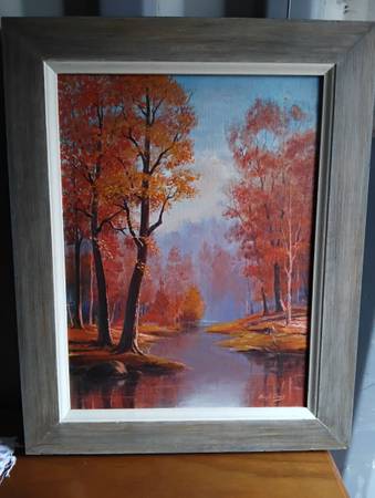 1960's hand painted artwork 1