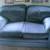 REDUCED! Quality Blue LOVE SEAT 2 thumbnail