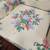 Floral Chintz Fabric Club Chair with Ottoman 4 thumbnail