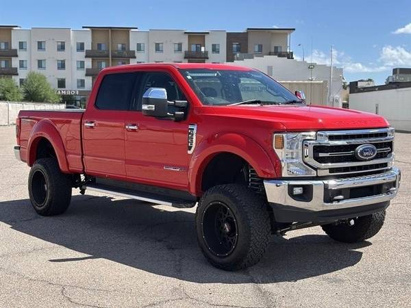 2020 Ford F-250 4x4 4WD F250 Super Duty Lariat LIFTED DIESEL TRUCK  35 1