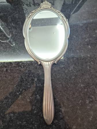 Sterling Silver Hand Mirror 1