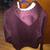 Wrangler Workwear Hoodie Mens Med, Sherpa Lined Hood Maroon Pullover 2 thumbnail