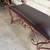 Wrought Iron Scroll Bench with Padded Seat 5 thumbnail