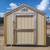 8x6x8 A-Frame Wooden Storage Shed 5 thumbnail