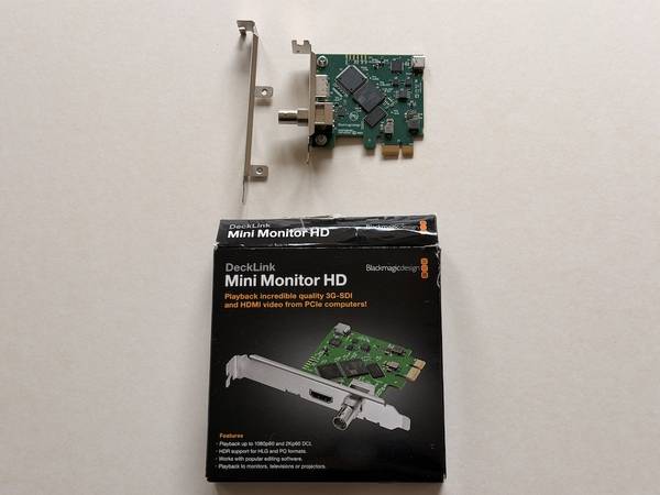 BlackMagic Decklink Mini Monitor HD 1