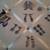 Vintage Pierced Dangle Rhinestone Earrings  $20 each 6 thumbnail