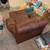 Large leather chair w/ ottoman 2 thumbnail