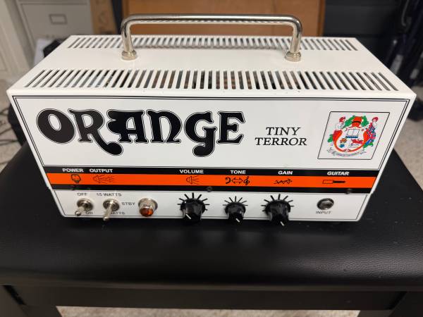 Orange Tiny Terror amp head 1