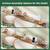 78.75” Narrow Behind Couch Table, Adjustable Sofa Table with Outlets 7 thumbnail