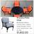 SUMMER CLASSICS PROVANCE 4 Seat Conversation Lounge Outdoor Patio Furniture 8 thumbnail